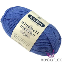 (Bluebell Merino 5 Ply)